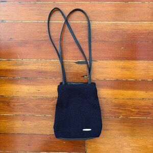 90s Vintage Minimalist Nine West Bucket Bag